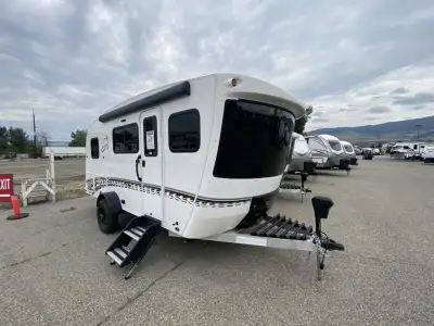 inTech RV Sol travel trailer Dusk highlights: Sporty Decals Premium 15in.in. Wheels Two Twin Beds U-...