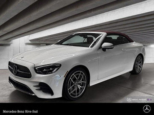 2022 Mercedes-Benz E-Class 450 4MATIC Cabriolet | ENSEMBLE HAUT DE GAMME