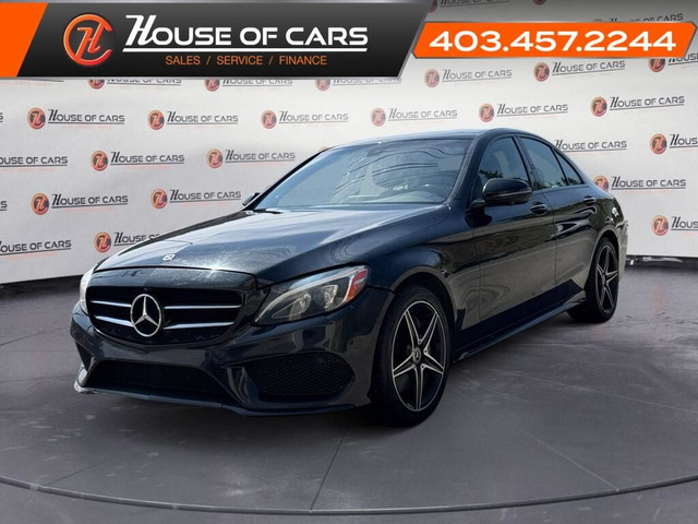 2018 Mercedes-Benz C-Class C 300 4MATIC Sedan Backup Camera Blue in Cars & Trucks in Calgary