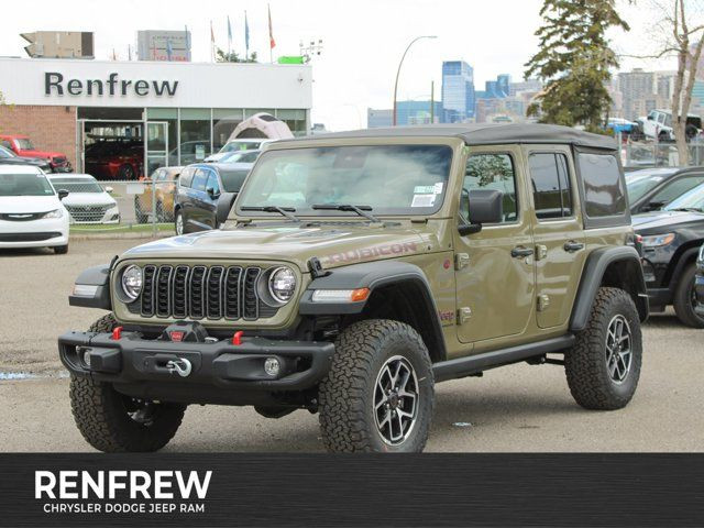 2025 Jeep Wrangler Rubicon 4x4, Winch, Steel Bumpers, Nappa in Cars & Trucks in Calgary