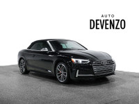 2018 Audi S5 Cabriolet 3.0 TFSI Quattro, Black with Black Soft Top, Magma Red Fine Nappa Leather, Ca... (image 1)