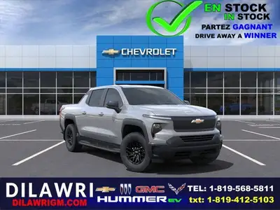 This Chevrolet Silverado EV boasts a Electric engine powering this Automatic transmission. WORK TRUC...