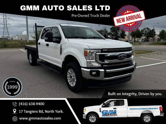 2021 Ford F-350 XLT Crew Cab Flat Bed 4WD in Cars & Trucks in City of Toronto