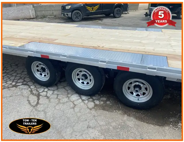 2025 - Tow Tek Tri-axle all aluminum 32'  Gooseneck/5th Wheel  in Cargo & Utility Trailers in Mississauga / Peel Region - Image 7