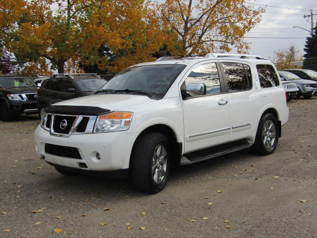 2013 Nissan Armada  4WD-PLATINUM-LOADED *FINANCING AVAILABLE* in Cars & Trucks in Calgary - Image 2