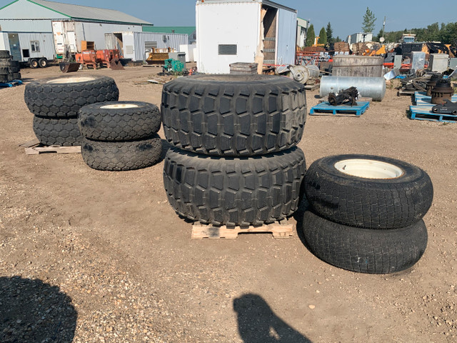 Basically new sets Of tractor Turf tires&rims less than 1/2price in Heavy Equipment in St. Albert