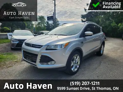 2014 Ford Escape | LEATHER | BLUETOOTH | AWD | ACCIDENT FREE |