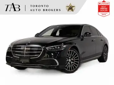 This 2021 Mercedes-Benz S 500 is a local Ontario vehicle with remaining manufacture warranty until N...