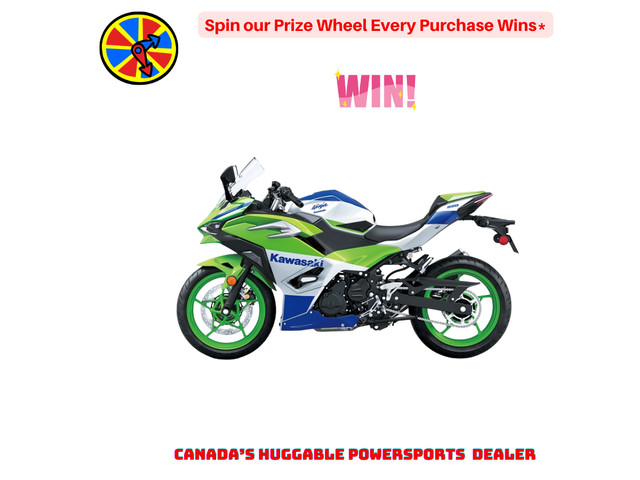 2024 KAWASAKI NINJA 500 SE 40TH ANNIVERSARY - Only $47 Weekly in Sport Bikes in Fredericton - Image 4