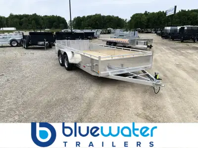 Canadian Mennonite Built Tandem Axle Aluminum Utility Trailer is $6,575.00 ! Ord: E1472-3714 - Ser:...