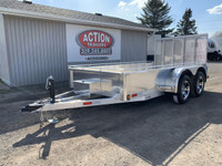 2024 BEARCO LANDSCAPE-ALUMINUM TANDEM AXLE ACTION SERIES TRAILER