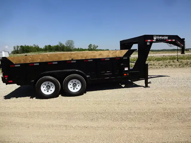 2025 Canada Trailers Gooseneck Ultra Duty Dump Trailer 15,120 lb in Cargo & Utility Trailers in Barrie - Image 8