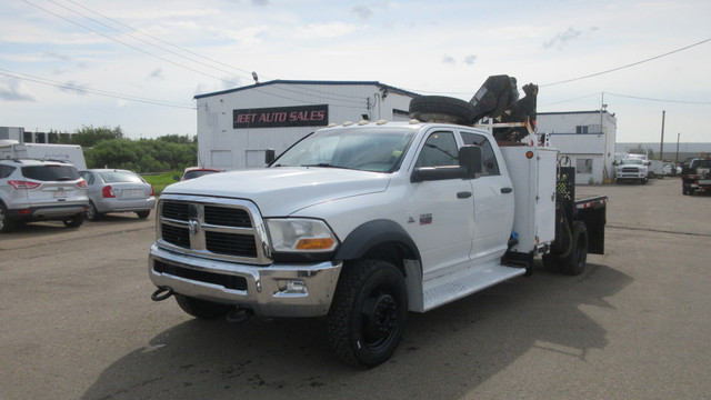 2011 DODGE RAM 5500 SLT CREW CAB WITH HIAB 077 BOOM in Heavy Equipment in Vancouver - Image 3