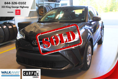 2021 Toyota C-HR LE SOLD