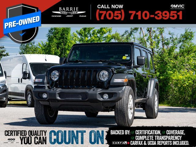 2023 Jeep Wrangler Sport S in Cars & Trucks in Barrie