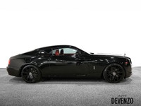 Beautiful 2020 Rolls-Royce Wraith Black Badge W12 6.6L, Black Metallic on Red Interior, Carbon Fiber... (image 1)