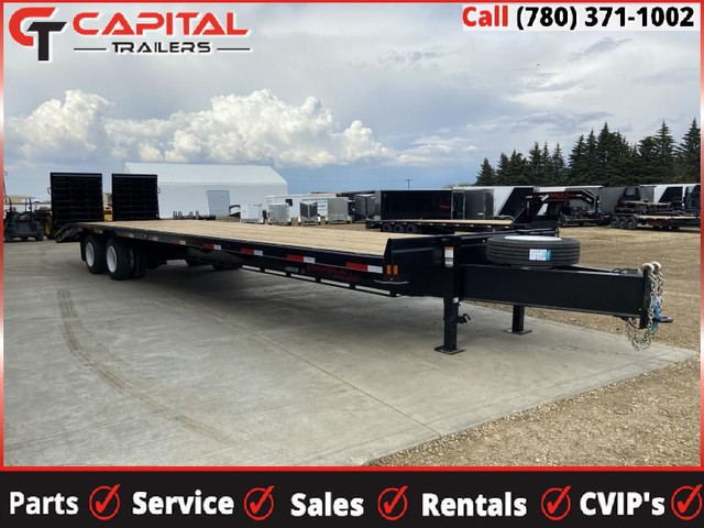 2023 Double A Trailers Highboy Deckover Trailer 102in. x 36' in Cargo & Utility Trailers in Strathcona County