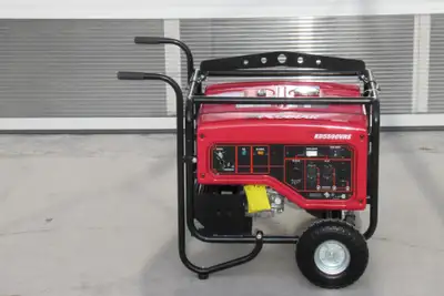 Gasoline Powered Generator Complete With Honda GX340 11 HP Engine, 25 Litre Fuel Tank, 120/240V AC O...