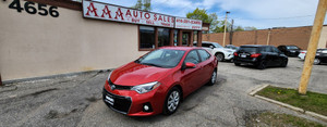 2015 Toyota Corolla S 4dr Sdn HTD Seats|Camera|Bluetooth|Sport Leather