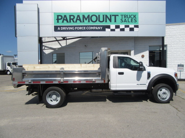 2022 Ford F-550 DIESEL REG CAB 4X4 WITH 11 FT ALUMINUM DUMP BOX in Cars & Trucks in Oakville / Halton Region - Image 2