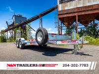 82X20 FT equipment trailer galv N&N reserve yours today 2023