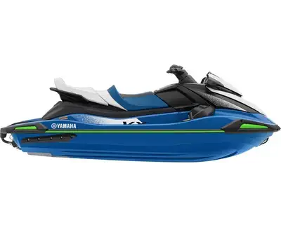 The VX Cruiser is powered by Yamahas three-cylinder, 1049cc TR-1 High Output four-stroke marine engi...