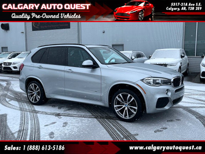  2018 BMW X5 M-SPORT X-DRIVE35I/AWD/NAVI/B.CAM/LEATHER/ROOF