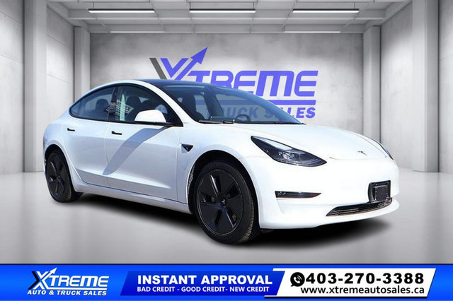 2022 Tesla Model 3 Long Range AWD - NO FEES! HAIL SALE! in Cars & Trucks in Calgary - Image 3