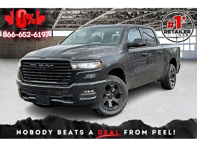 2025 Ram 1500 SPORT CREW Leather PanoRoof SportHood lvl1 in Cars & Trucks in Mississauga / Peel Region