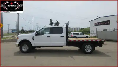 2021 FORD F-350 XLT CREW CAB FLATDECK GAS New Arrival...... - V8 6.2 L GAS Engine - Automatic Transm...