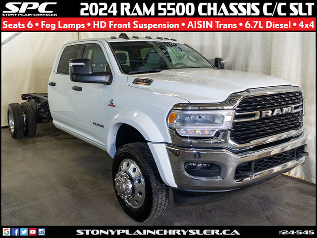 2024 RAM 5500 Chassis SLT 4x4 Crew Cab 197.4 in Cars & Trucks in St. Albert
