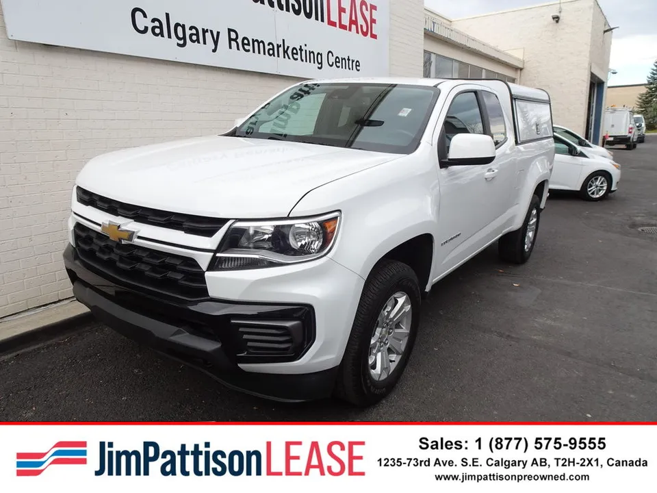2021 Chevrolet Colorado LT 4X4 Extended Cab w/ Locking Contract