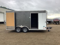 USED 16' CARGO TRAILER LOCATED IN NISKU, AB ...FINANCING & LEASING AVAILABLE ON EVERY UNIT... WHOLES... (image 9)