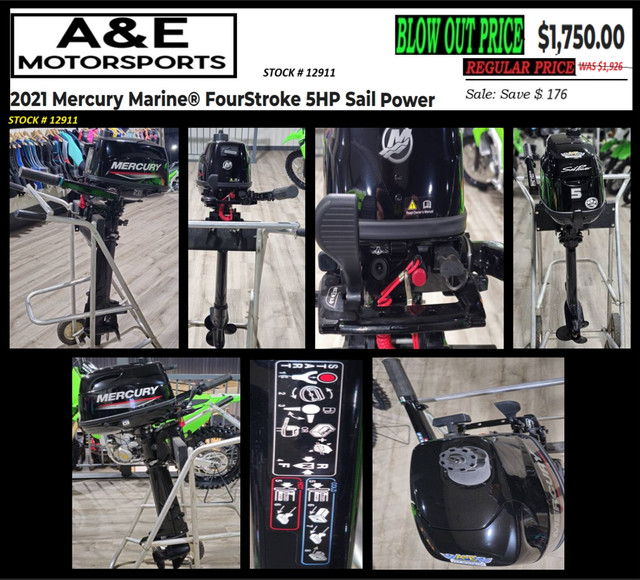 2022 Mercury SPRING BLOWOUT SALE in Powerboats & Motorboats in Medicine Hat - Image 3