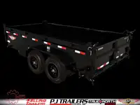 2022 H&H trailer by Novae' Corp 83x12' Industrial Dump Trailer 1
