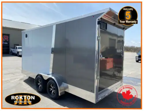 2025  7x 16 Extra Height tow tek cargo trailer, awning much 5 yr in Cargo & Utility Trailers in Mississauga / Peel Region - Image 5
