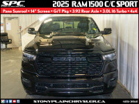 The 2025 RAM 1500 Sport 4x4 Crew Cab 5'7" Box is a brand new truck, available at Stony Plain Chrysle... (image 5)