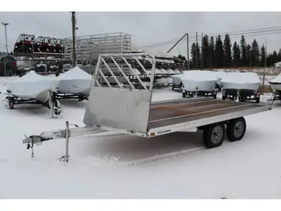 2024 Autre Snowmobile Drive On/Off PFS101x14LV Braked 2024 Polaris Trailers PFS101x14LV Tandem axle...