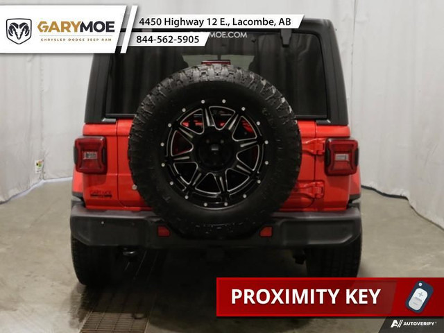 2018 Jeep Wrangler Unlimited Sahara, Safety Tec Group Leather Se in Cars & Trucks in Red Deer - Image 3