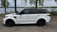 2019 LAND ROVER RANGE ROVER SPORT SUPERCHARGED DYNAMIC 5.0L V8 104 000 KM BLANC INT BEIGE/NOIR EN CU... (image 5)