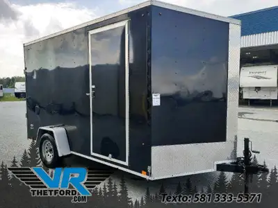 VR Thetford Paiement à partir de 0$/sem. + TX. 2020 Look Trailer ST DLX 7X12 Remorque 7X12 en acier...