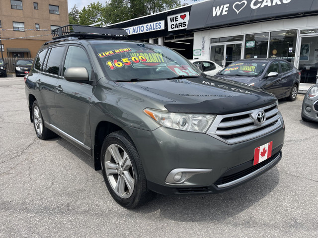 2013 Toyota Highlander SE 4WD BT REV CAM HEAT LEATHER 7 SEATS in Cars & Trucks in City of Toronto