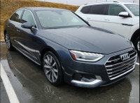 2021 Audi A4 45 Komfort Gray quattro **LEATHER**, **APPLE CAR PLAY**, **SUNROOF**, **GPS**, 7-Speed... (image 1)