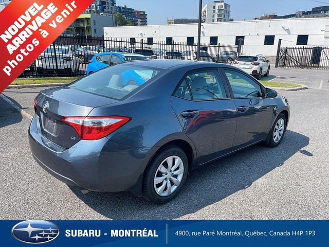 2014 Toyota Corolla 4dr Sdn CVT LE in Cars & Trucks in City of Montréal - Image 4