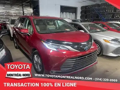 Toyota Sienna Limited Hybride TA 7 places 2021 à vendre