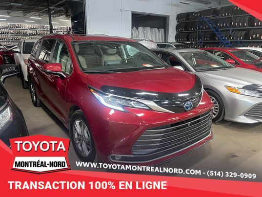 Toyota Sienna Limited Hybride TA 7 places 2021 à vendre in Cars & Trucks in City of Montréal