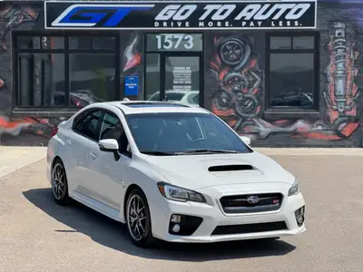 2015 Subaru WRX STI Man w-Sport-tech Pkg Sedan - Navigation|Rearview camera|Leather seats|Heated sea...