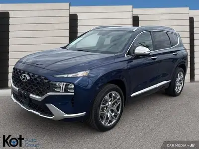 The 2021 Hyundai Santa Fe Ultimate Calligraphy is the top-tier trim of Hyundais midsize SUV lineup f...