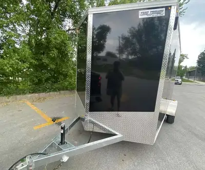 Tough, Reliable & On Sale – Limited Time Only This extended-height 7x12 galvanized single axle trail...