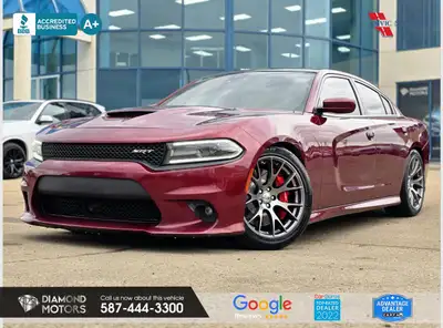 6.4L 8 CYLINDER ENGINE, SRT PERFOMANCE PACKAGES, LEATHER SEATS, HEATED AND VENTILATED SEATS, HEATED...